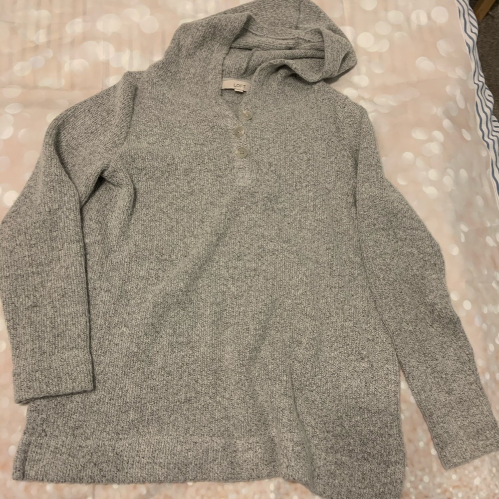 Loft hooded sweater M
